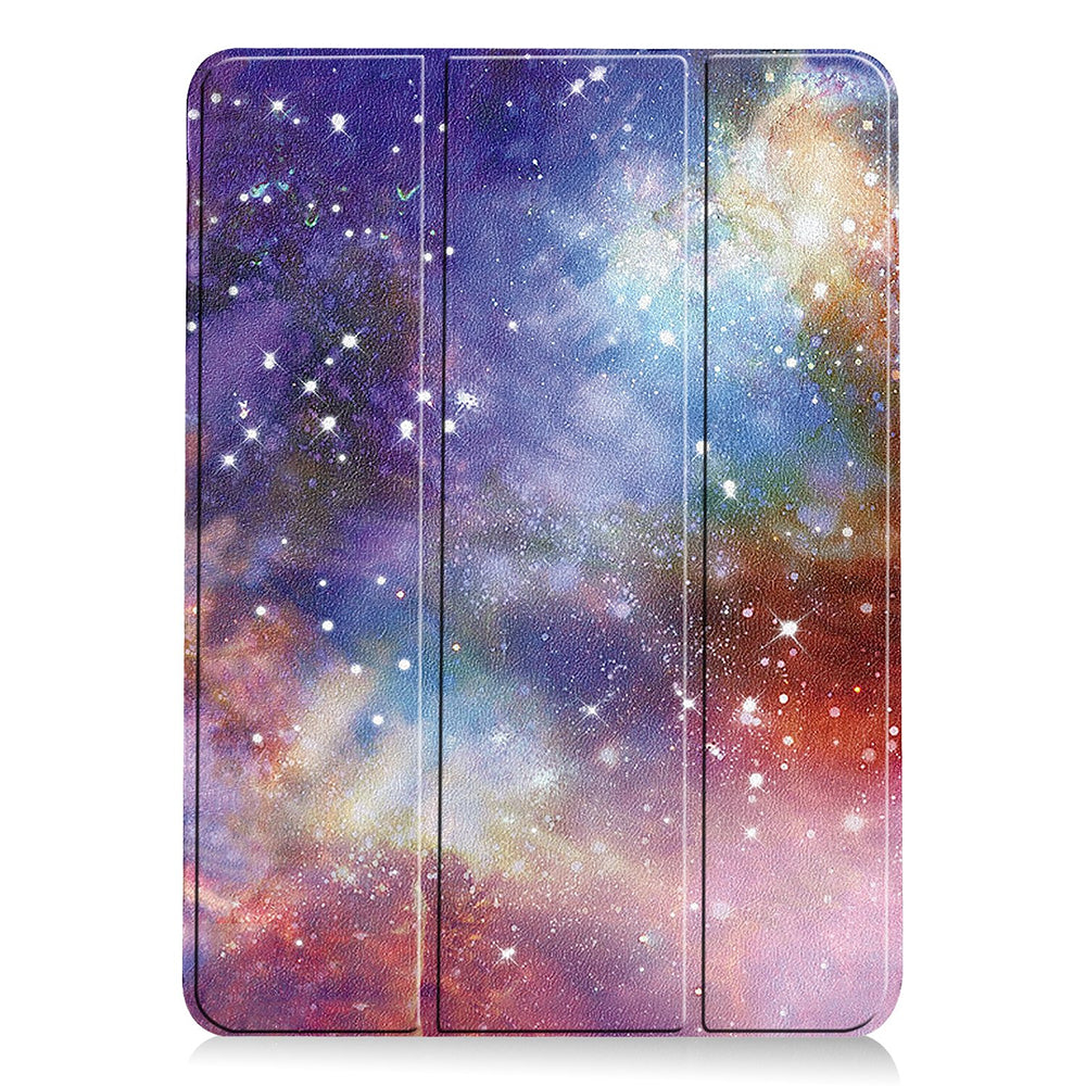 Hoes voor Apple iPad Air 13 (2026) / Air 13 (2025) / Air 13 (2024), Techsuit, FoldPro Galaxy, Multicolor
