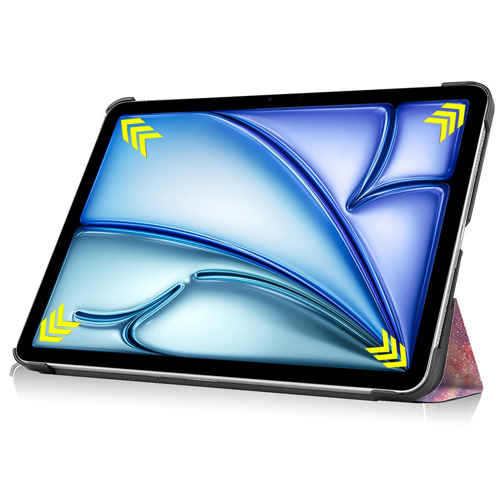 Hoes voor Apple iPad Air 13 (2026) / Air 13 (2025) / Air 13 (2024), Techsuit, FoldPro Galaxy, Multicolor