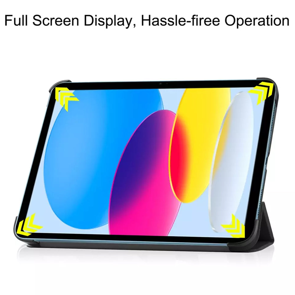 Hoes voor Apple iPad Air (2022) / Air (2020), Techsuit, FoldPro, Zwart