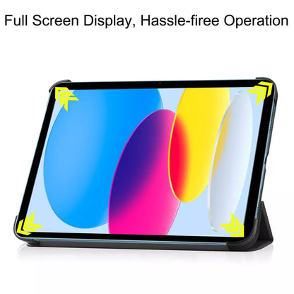 Hoes voor Apple iPad Air (2022) / Air (2020), Techsuit, FoldPro, Zwart
