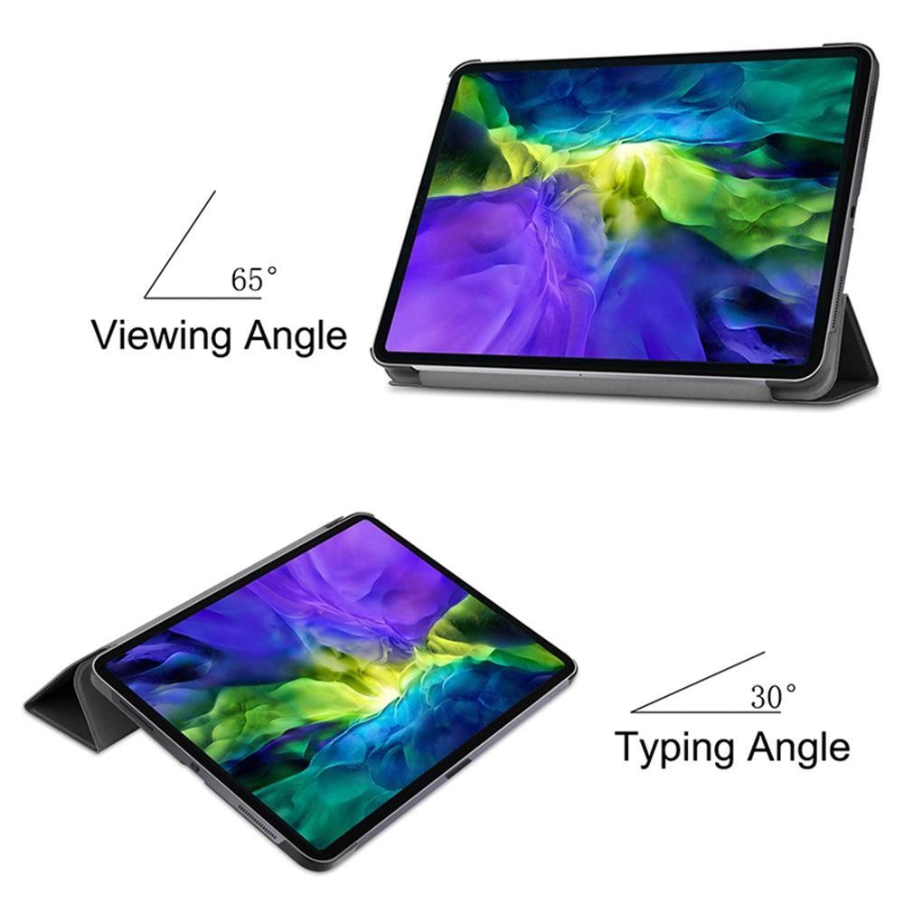 Hoes voor Apple iPad Pro 11 (2022) / Pro 11 (2021) / Pro 11 (2020) / Pro 11 (2018), Techsuit, FoldPro, Zwart
