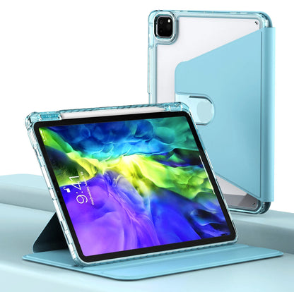 Hoes voor Apple iPad Pro 11 (2024), Techsuit, Crystal Vision, Blauw