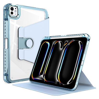 Hoes voor Apple iPad Pro 11 (2024), Techsuit, Crystal Vision, Blauw