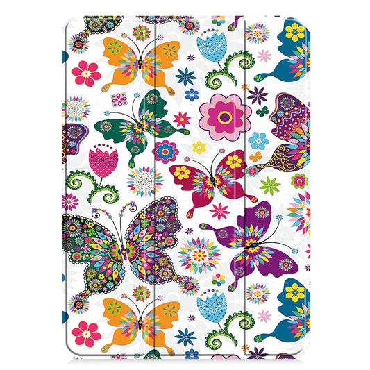 Hoes voor Apple iPad Pro 11 (2024), Techsuit, FoldPro Butterfly, Multicolor