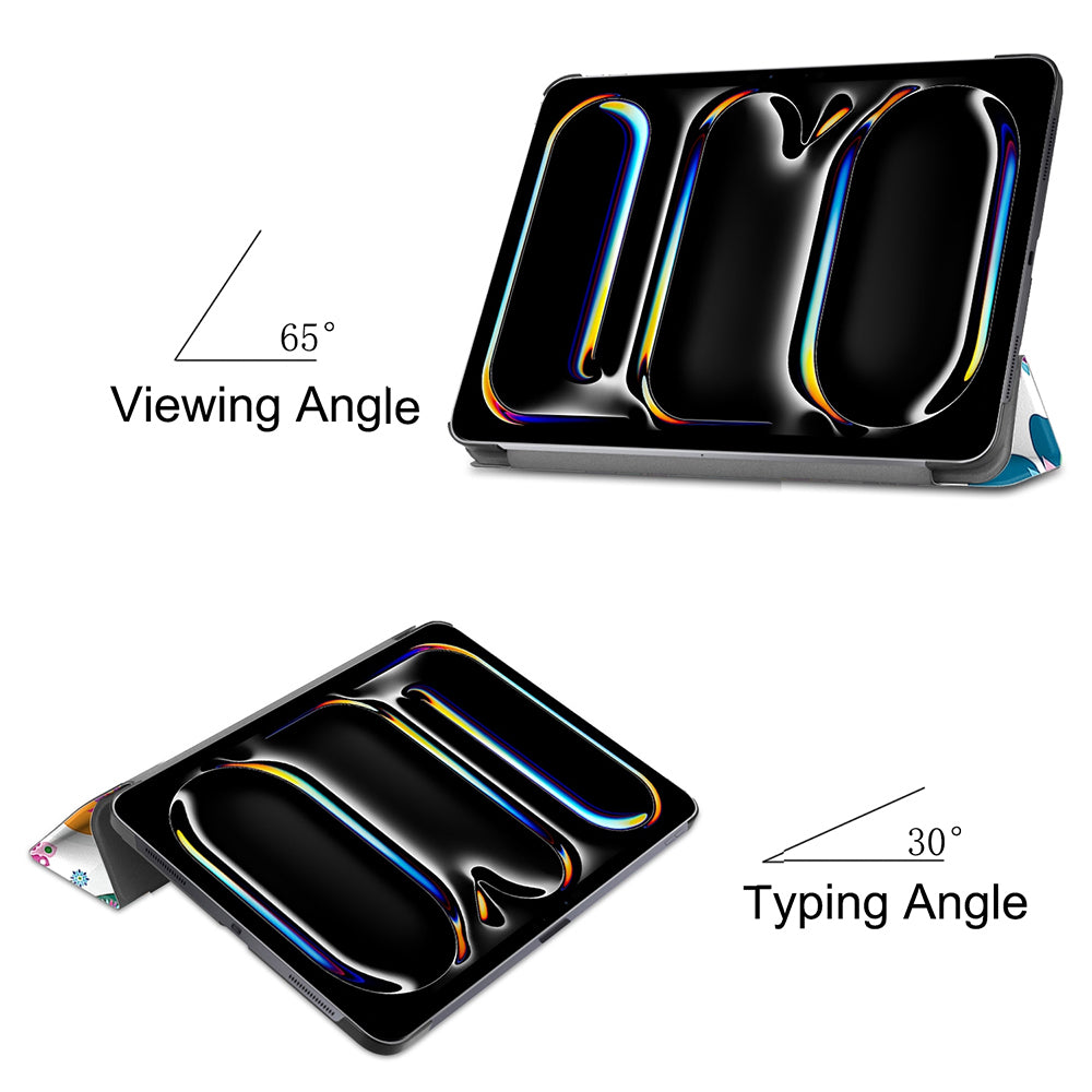 Hoes voor Apple iPad Pro 11 (2024), Techsuit, FoldPro Butterfly, Multicolor