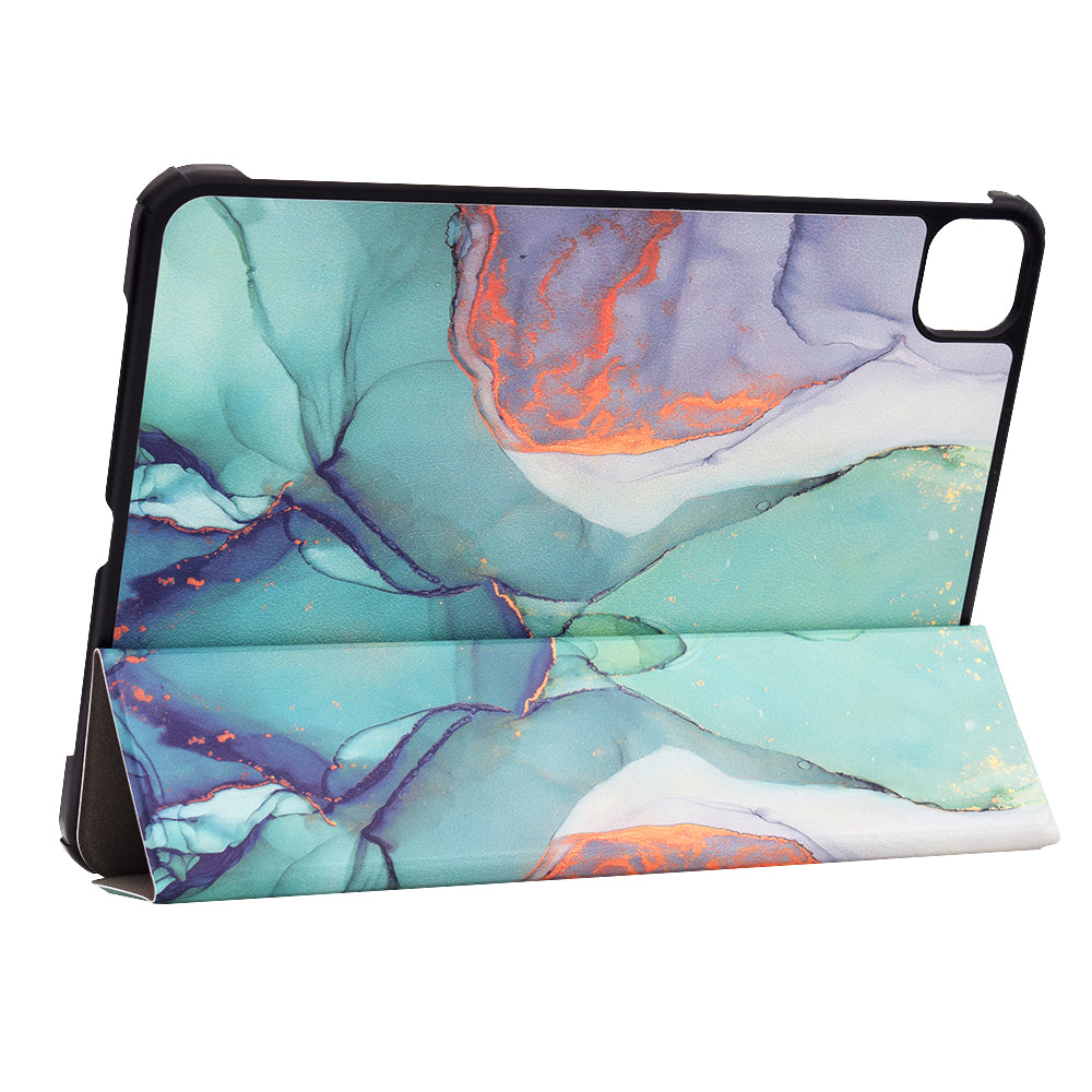 Hoes voor Apple iPad Pro 11 (2024), Techsuit, FoldPro Green Time, Multicolor