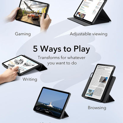 Hoes voor Apple iPad Pro 13 (2024), ESR, Rebound Hybrid, Gri