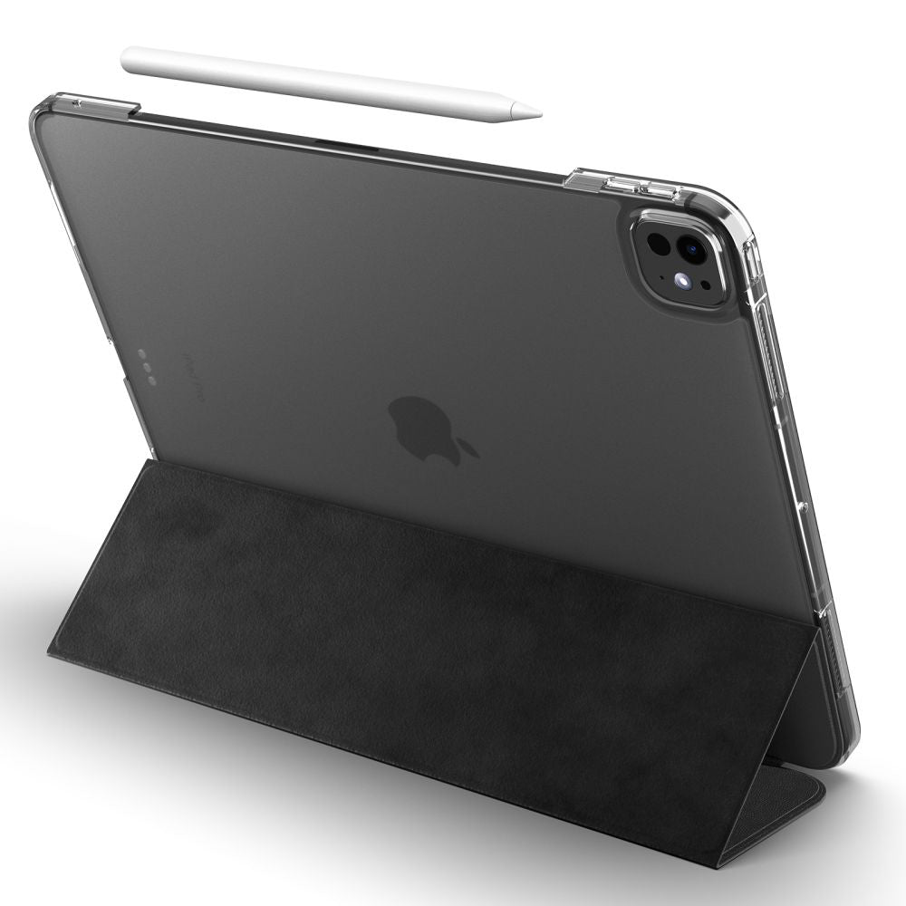 Hoes voor Apple iPad Pro 13 (2024), Spigen, Liquid Air Folio, Zwart