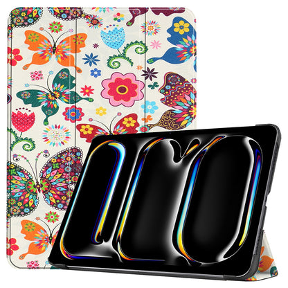 Hoes voor Apple iPad Pro 13 (2024), Techsuit, FoldPro Butterfly, Multicolor