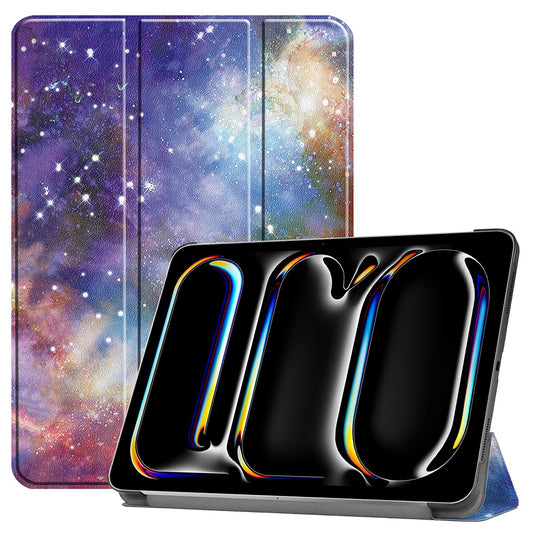 Hoes voor Apple iPad Pro 13 (2024), Techsuit, FoldPro Galaxy, Multicolor