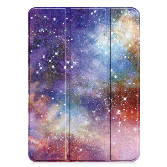 Hoes voor Apple iPad Pro 13 (2024), Techsuit, FoldPro Galaxy, Multicolor