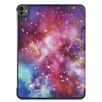 Hoes voor Apple iPad Pro 13 (2024), Techsuit, FoldPro Galaxy, Multicolor