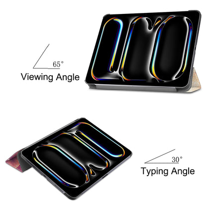 Hoes voor Apple iPad Pro 13 (2024), Techsuit, FoldPro Galaxy, Multicolor