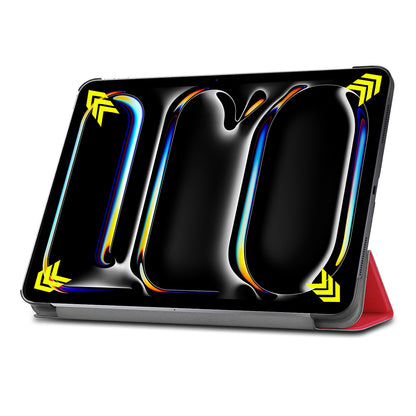 Hoes voor Apple iPad Pro 13 (2024), Techsuit, FoldPro, Rood