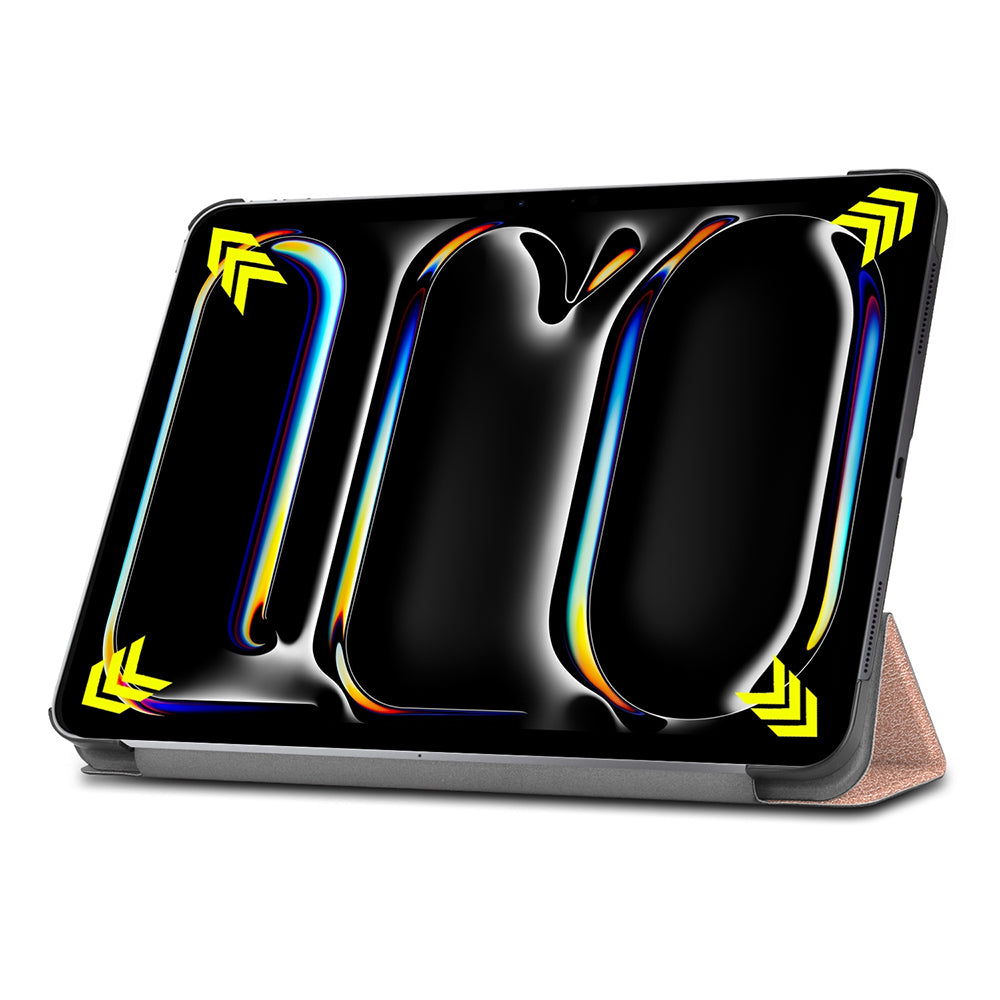 Hoes voor Apple iPad Pro 13 (2024), Techsuit, FoldPro, Roze