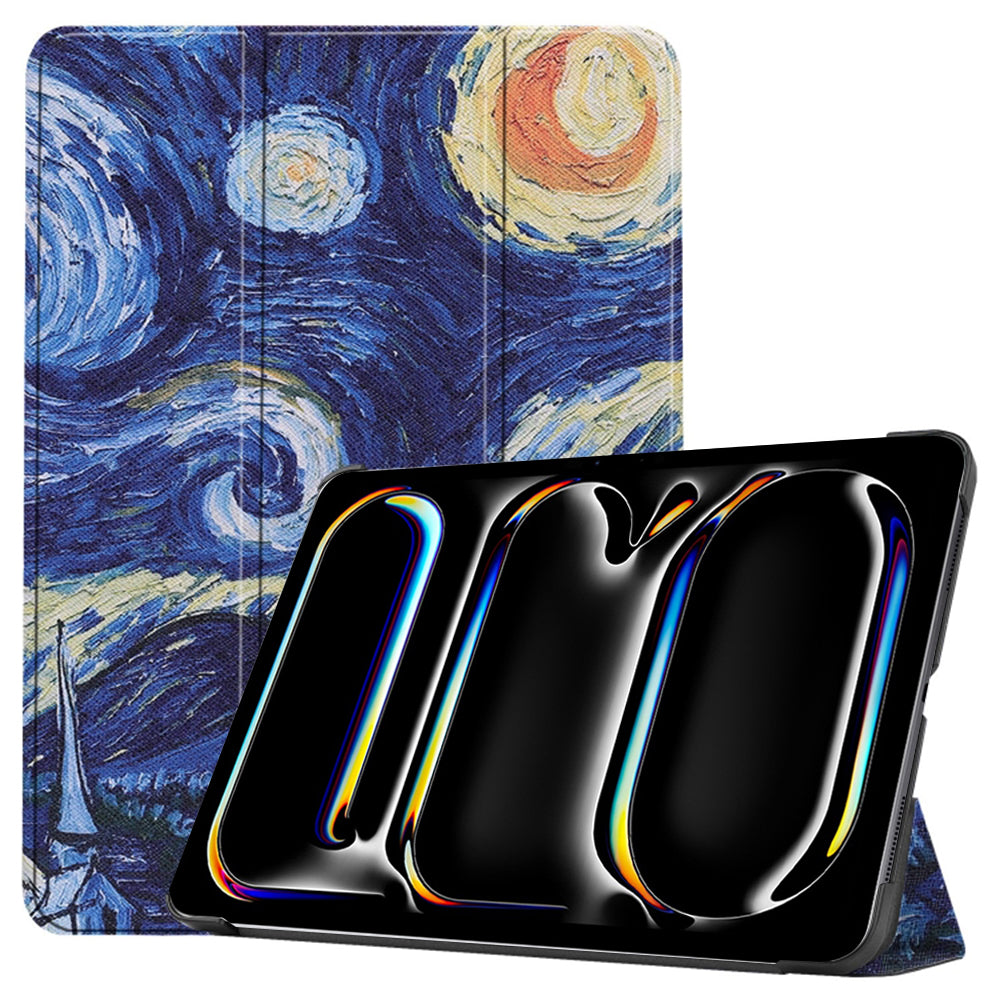 Hoes voor Apple iPad Pro 13 (2024), Techsuit, FoldPro Starry Night, Multicolor