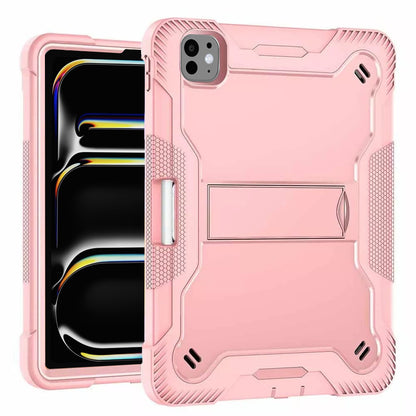 Hoes voor Apple iPad Pro 13 (2024), Techsuit, Rugged TabShell, Roze