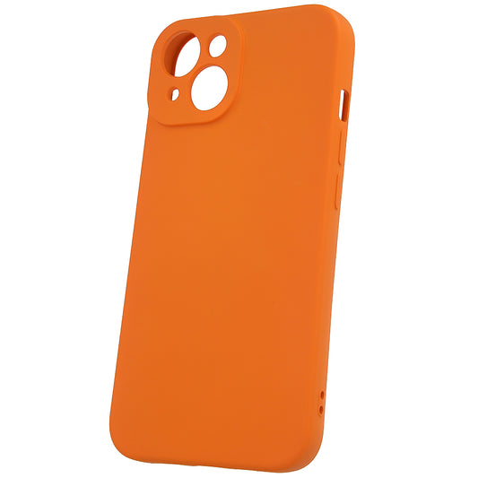 Hoesje voor Apple iPhone 16 Plus, OEM, Siliconen, Oranje
