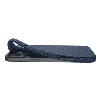 Case for Apple iPhone 16, Spigen, Liquid Air, Navy ACS08195