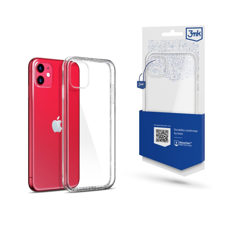 Hoesje voor Apple iPhone 11, 3MK, Clear, Transparant