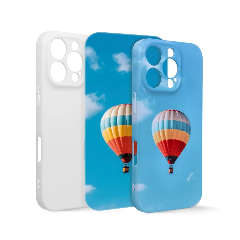Sublimatiehoes Apple iPhone 16 Pro Max, OEM, Zacht, Wit