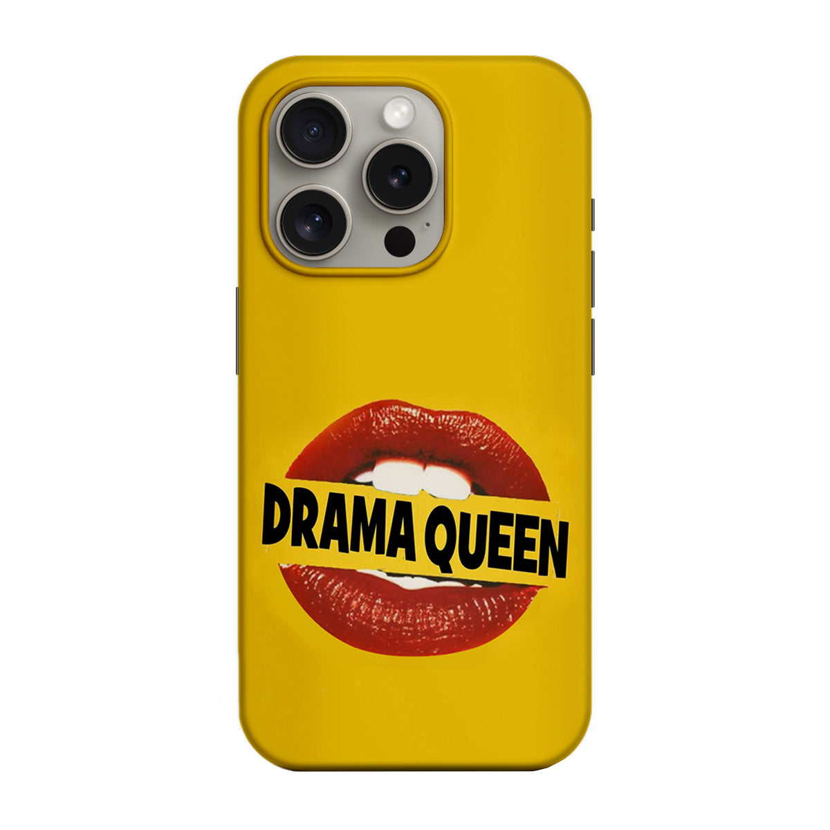 Hoesje voor Apple iPhone 17 Pro, Perfect Case, LOVE-Splash Drama Queen, Multicolor