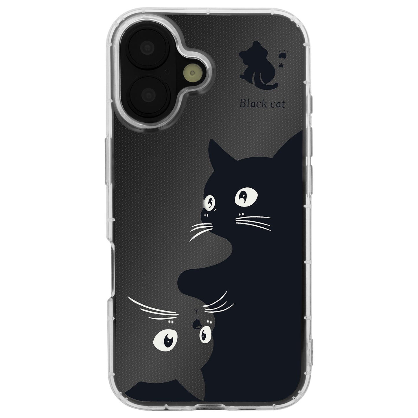 Hoes voor Apple iPhone 17, OEM, Ultra Trendy Cat, Zwart