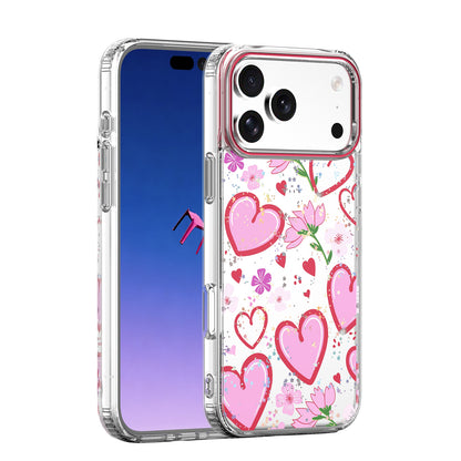 Hoesje voor Apple iPhone 16 Pro Max, OEM, Ultra Trendy Love 1, Multicolor