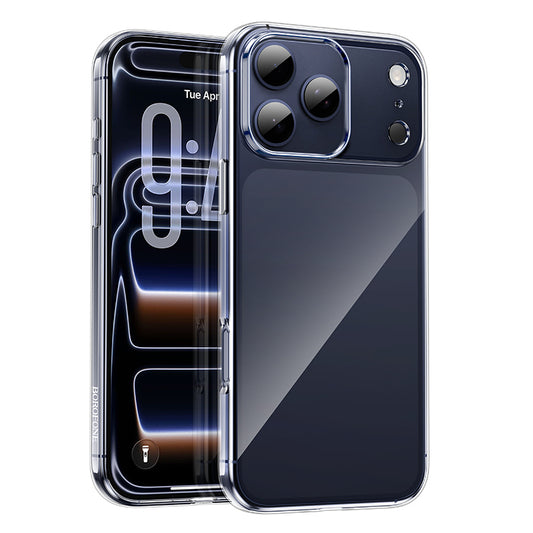 Hoesje voor Apple iPhone 17 Pro, Borofone, BI4 Ice, Transparant