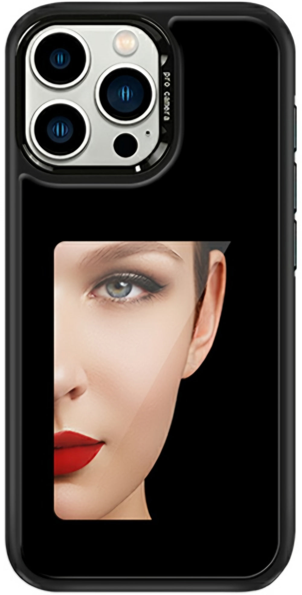 Case for Apple iPhone 15 Pro Max, OEM, Customized E-Ink Display (4inch), Black