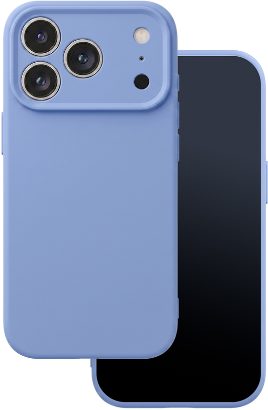 Hoesje voor Apple iPhone 18 Pro / 17 Pro, OEM, Siliconen, Blauw
