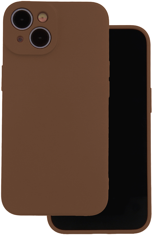 Hoesje voor Apple iPhone 18 Pro Max / 17 Pro Max, OEM, Siliconen, Bruin
