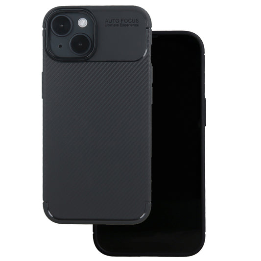 Hoesje voor Apple iPhone 18 Pro / 17 Pro, OEM, Carbon Black, Zwart