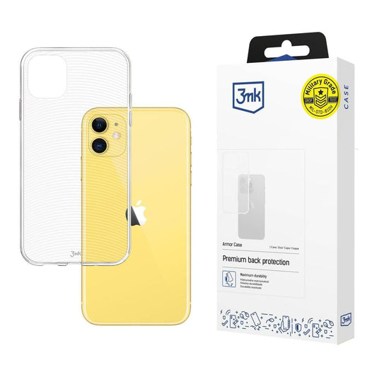 Hoesje voor Apple iPhone 11, 3MK, Armor, Transparant