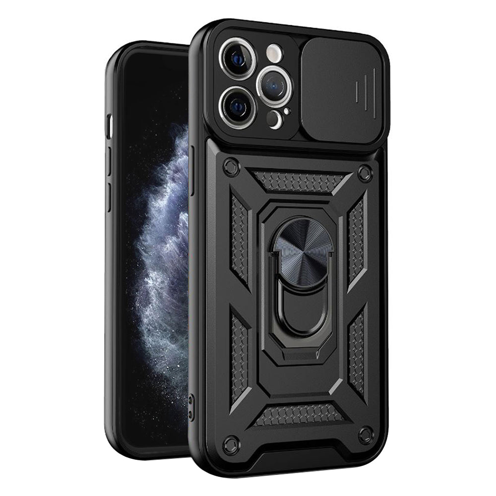 Case for Apple iPhone 11 Pro Max, Techsuit, CamShield, Black