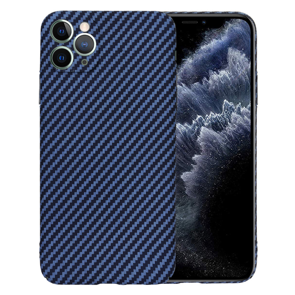 Hoes voor Apple iPhone 11 Pro Max, Techsuit, Carbonite FiberShell, Turquoise