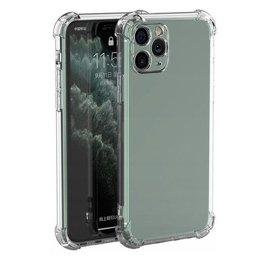 Hoes voor Apple iPhone 11 Pro Max, Techsuit, Schokbestendig Transparant