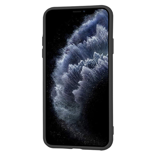 Hoes voor Apple iPhone 11 Pro Max, Techsuit, SoftFlex, Zwart