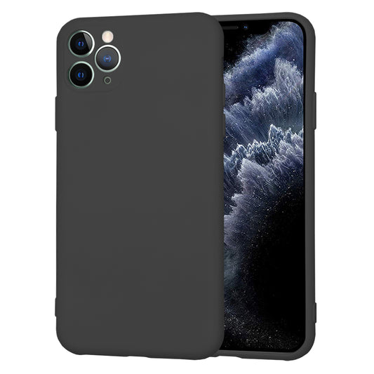 Hoes voor Apple iPhone 11 Pro Max, Techsuit, SoftFlex, Zwart