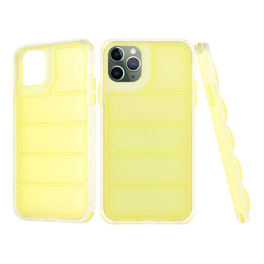 Hoes voor Apple iPhone 11 Pro Max, Techsuit, Wave Shield, Geel