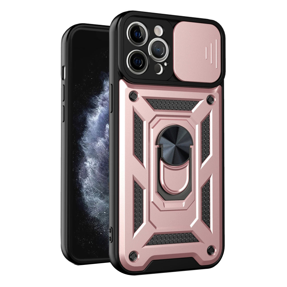 Hoes voor Apple iPhone 11 Pro, Techsuit, CamShield, Roze