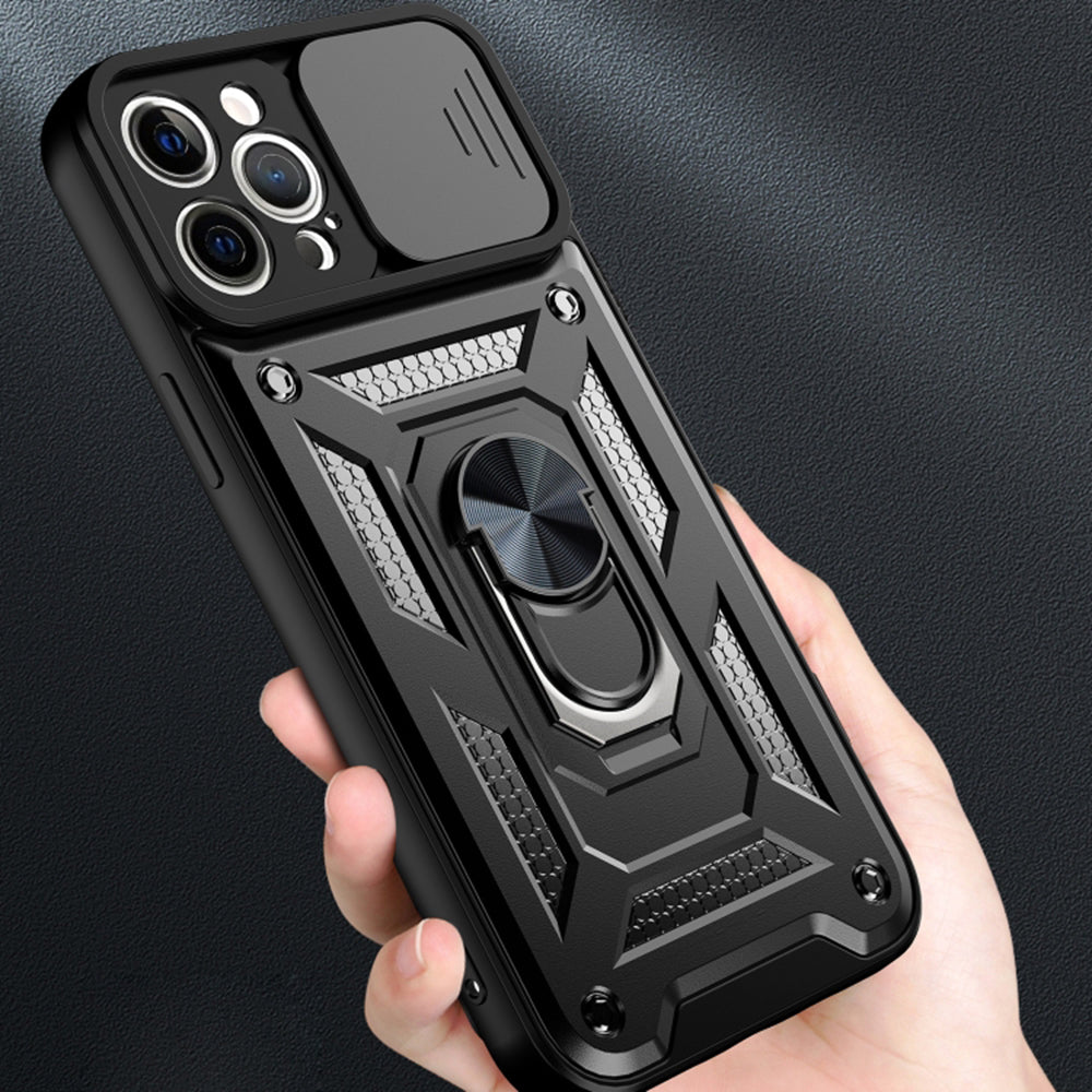 Hoes voor Apple iPhone 11 Pro, Techsuit, CamShield, Roze