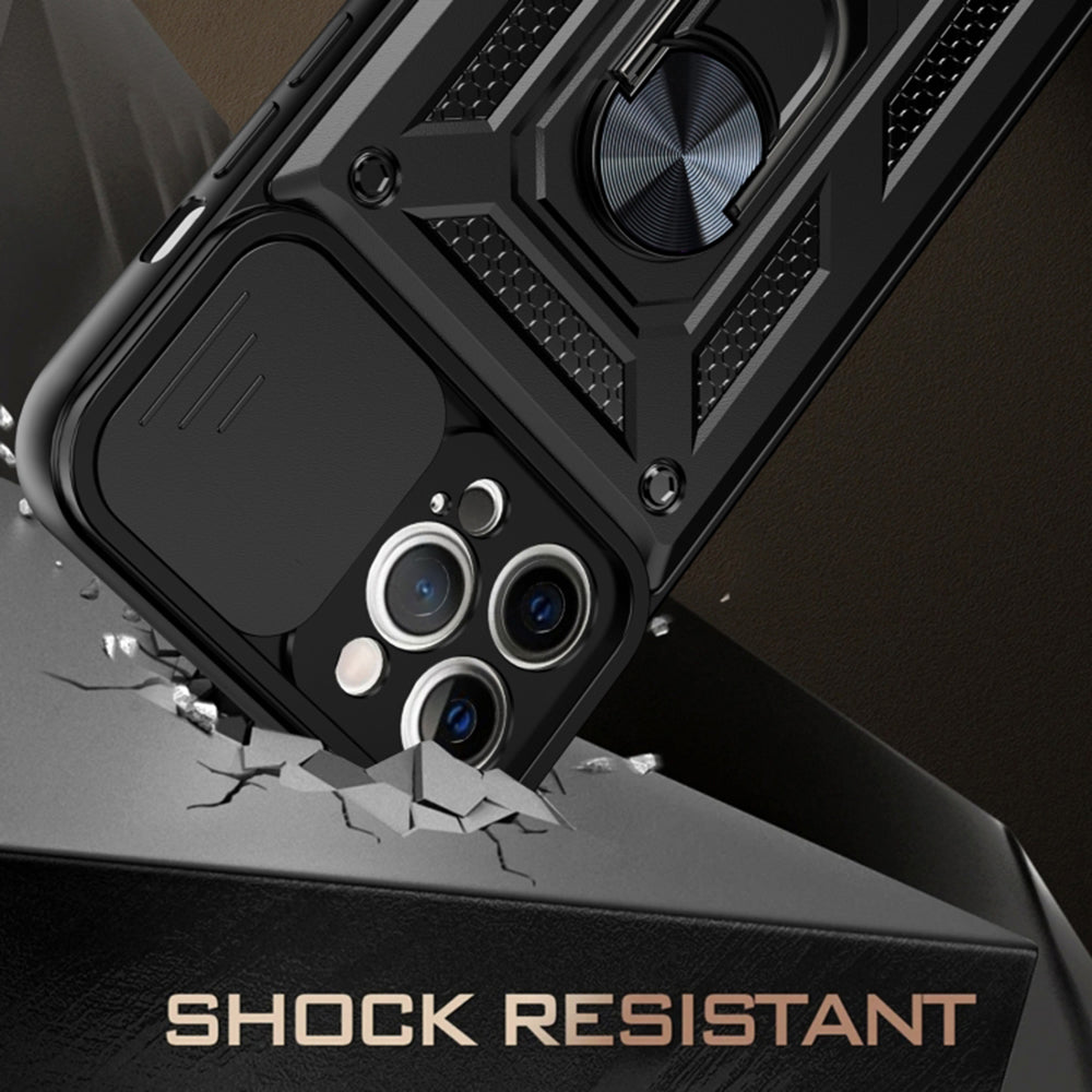 Hoes voor Apple iPhone 11 Pro, Techsuit, CamShield, Roze