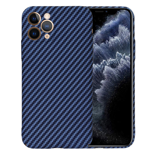Hoes voor Apple iPhone 11 Pro, Techsuit, Carbonite FiberShell, Turkoois