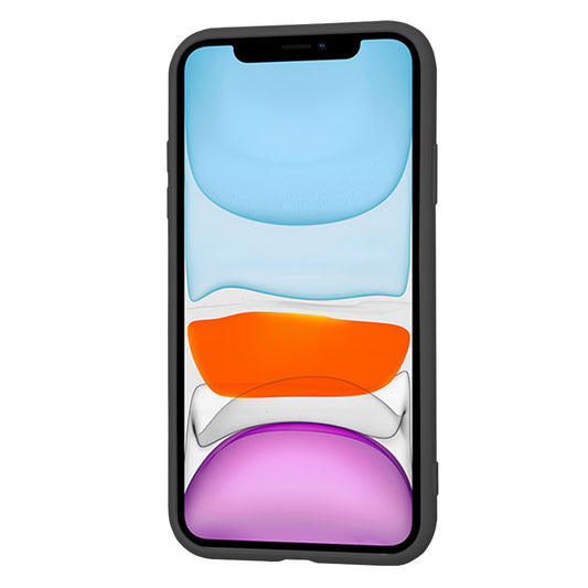 Hoes voor Apple iPhone 11, Techsuit, SoftFlex, Zwart