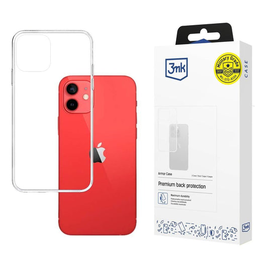 Hoesje voor Apple iPhone 12 / 12 Pro, 3MK, Armor, Transparant