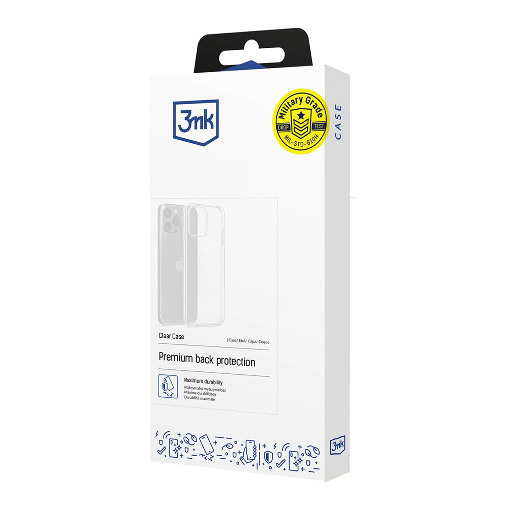 Case for Apple iPhone 12 / 12 Pro, 3MK, Transparent