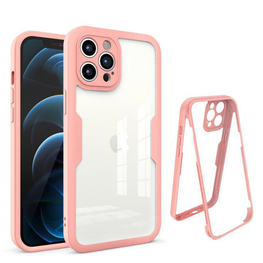 Hoes voor Apple iPhone 12 Pro Max, Techsuit, ColorVerse 360, Roze