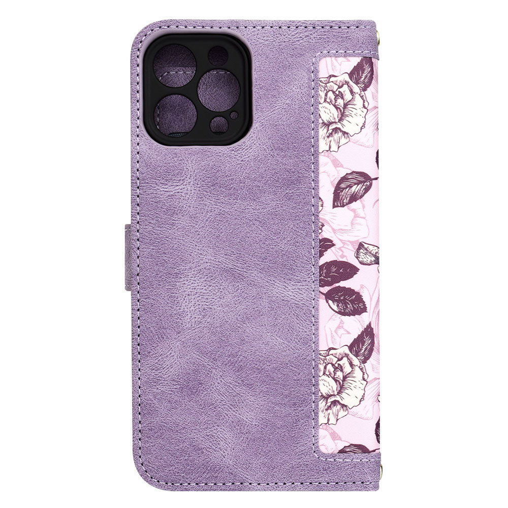 Hoes voor Apple iPhone 12 Pro Max, Techsuit, FlipCraft, Paars