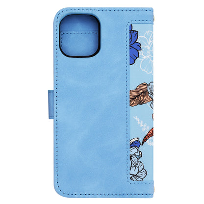 Hoes voor Apple iPhone 12 / 12 Pro, Techsuit, FlipCraft, Blauw
